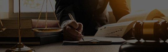 person writing a document